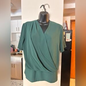 Elegant Green Women's Top